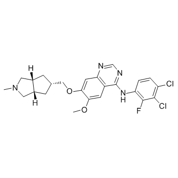 Tesevatinib (XL-647)  Chemical Structure