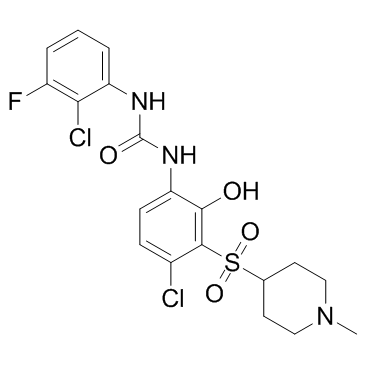 CXCR2-IN-1 Chemische Struktur