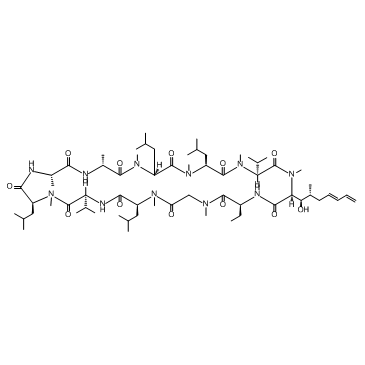 Voclosporin (ISAtx-247)  Chemical Structure