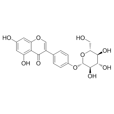 Sophoricoside Chemische Struktur