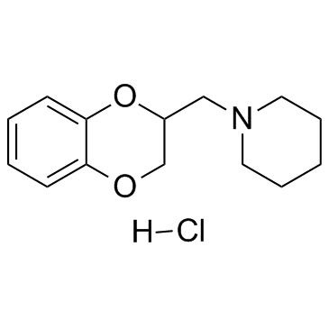 Piperoxan hydrochloride (Benodaine hydrochloride) 化学構造