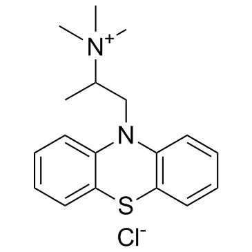 Thiazinamium chloride (Multergan chloride) Chemische Struktur