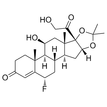 Flurandrenolide (Fludroxycortide) Chemische Struktur