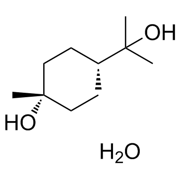 Terpin hydrate (Terpin monohydrate) 化学構造