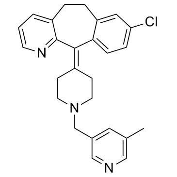 Rupatadine (UR-12592)  Chemical Structure