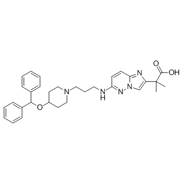 Bamirastine (TAK-427) Chemische Struktur