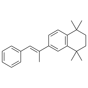 Temarotene (Ro 15-0778) Chemische Struktur
