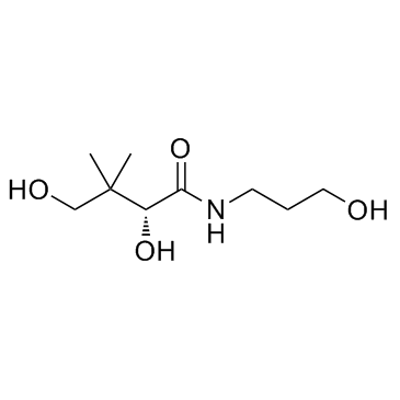 D-Panthenol (Dexpanthenol) Chemical Structure