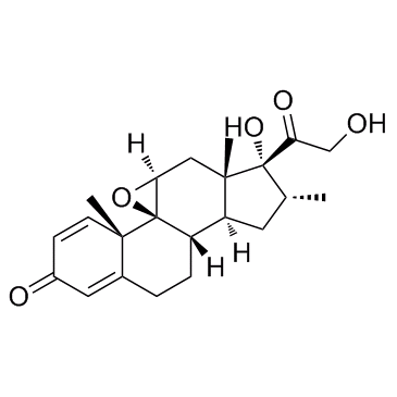 Dexamethasone 9,11-epoxide Chemical Structure