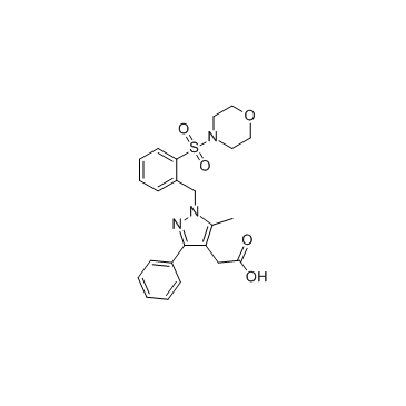 CRTh2 antagonist 1 Chemische Struktur