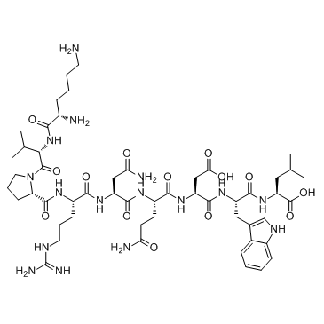 Gp100 (25-33), human Chemische Struktur