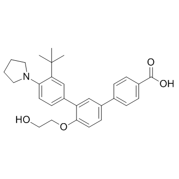 Trifarotene (CD5789) التركيب الكيميائي