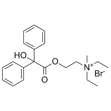 Methylbenactyzium Bromide  Chemical Structure