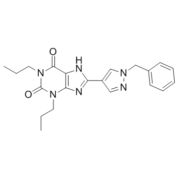 A2B receptor antagonist 1 التركيب الكيميائي