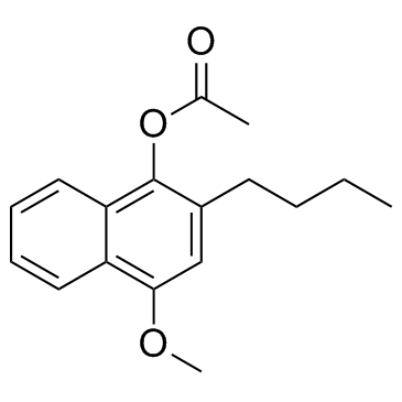 Bunaprolast (U66858) 化学構造
