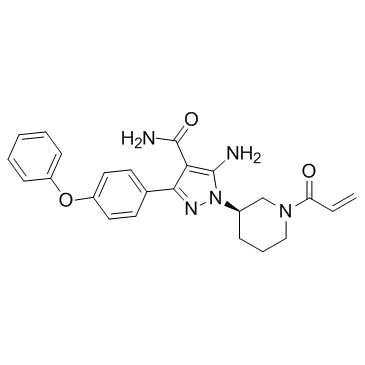 Btk inhibitor 2  Chemical Structure