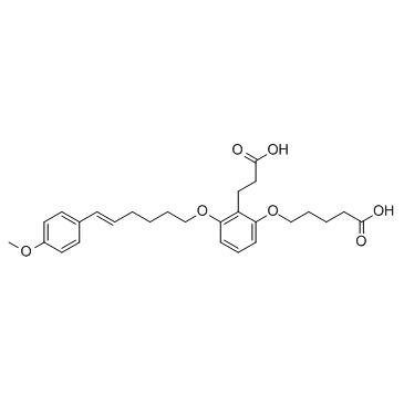 ONO4057 (ONO-LB457) Chemische Struktur