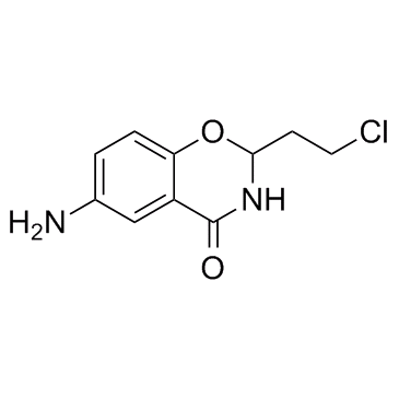 Aminochlorthenoxazin (ICI 350) 化学構造