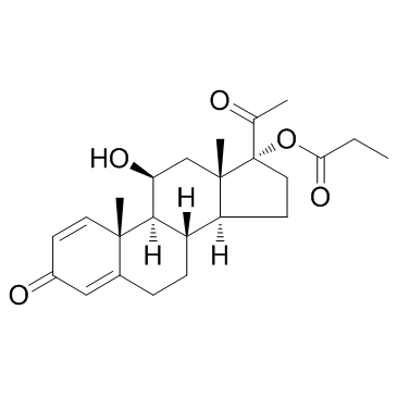 Deprodone propionate (RD20000) التركيب الكيميائي