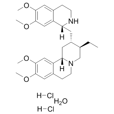 Emetine dihydrochloride hydrate  Chemical Structure