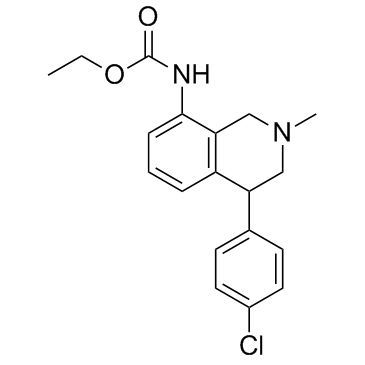 Gastrofensin AN 5 free base 化学構造