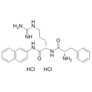 PAβN dihydrochloride (MC-207,110 dihydrochloride) التركيب الكيميائي