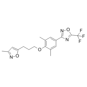 Pleconaril (VP 63843) Chemische Struktur