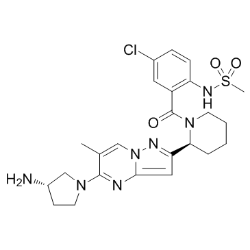Presatovir (GS-5806)  Chemical Structure