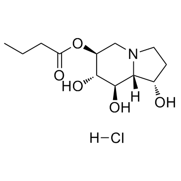 Celgosivir hydrochloride (MBI 3253 (hydrochloride)) Chemische Struktur
