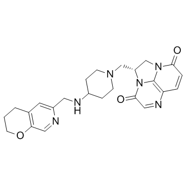 Gepotidacin (GSK2140944)  Chemical Structure
