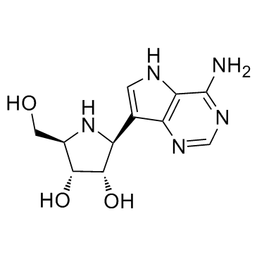 Galidesivir (BCX 4430) 化学構造