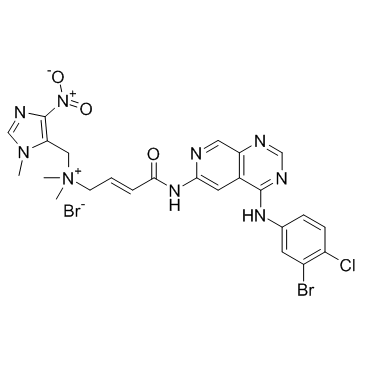 Tarloxotinib bromide (TH-4000) التركيب الكيميائي