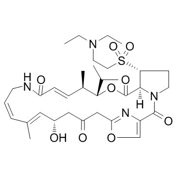 Dalfopristin (RP54476)  Chemical Structure