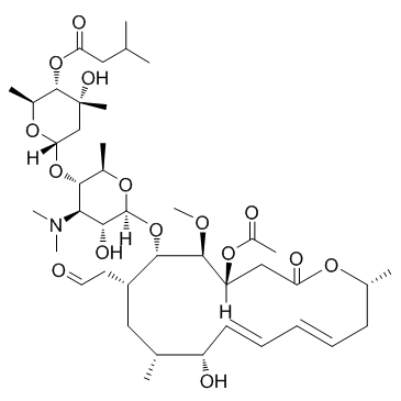 Josamycin (EN-141) Chemische Struktur