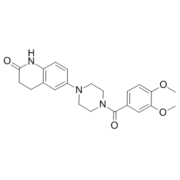 Vesnarinone (OPC-8212) 化学構造