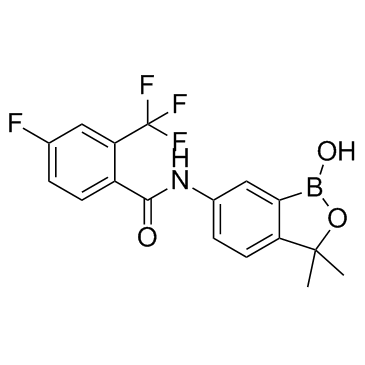 Acoziborole (SCYX-7158) التركيب الكيميائي