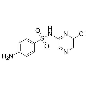 Sulfaclozine (Sulfachloropyrazine) التركيب الكيميائي