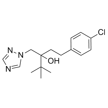 Tebuconazole  Chemical Structure