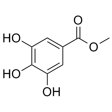 Methyl gallate (Gallincin) 化学構造