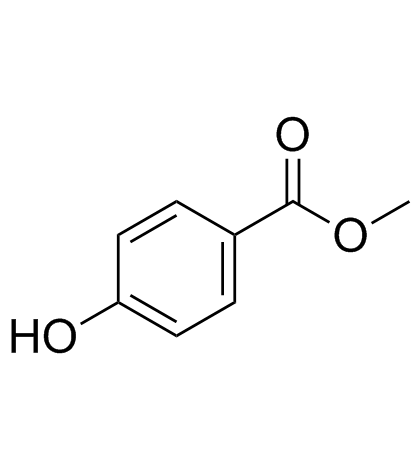 Methyl Paraben (Methyl 4-hydroxybenzoate) Chemical Structure