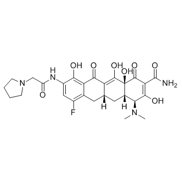Eravacycline (TP-434) 化学構造