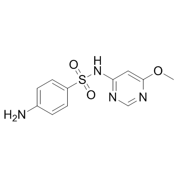 Sulfamonomethoxine Chemische Struktur