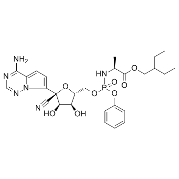 Remdesivir (GS-5734) التركيب الكيميائي