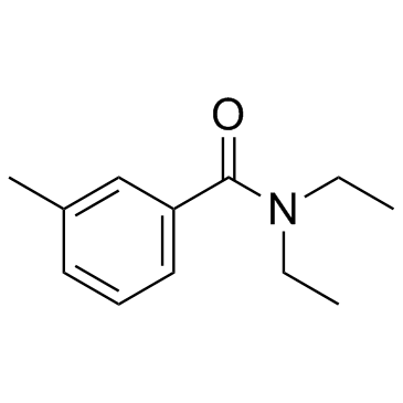 Diethyltoluamide (DEET) Chemical Structure