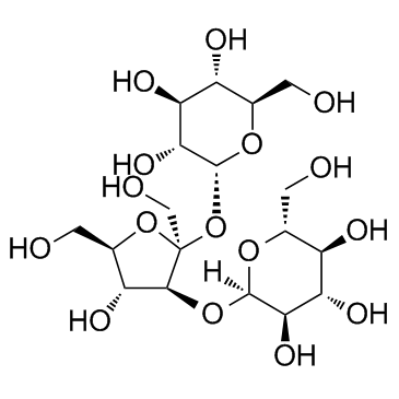 D-(+)-Melezitose ((+)-Melezitose) التركيب الكيميائي