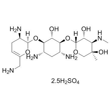 Sisomicin sulfate التركيب الكيميائي