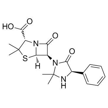 Hetacillin 化学構造