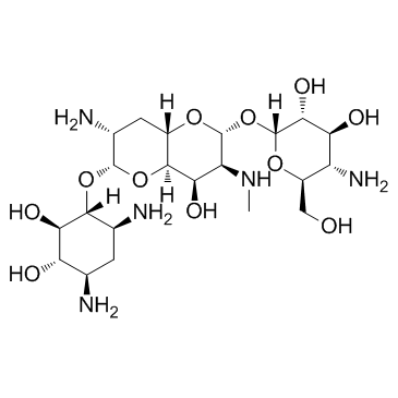 Apramycin (Nebramycin II)  Chemical Structure