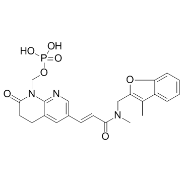 Afabicin (Debio 1450) 化学構造