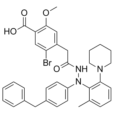 Teslexivir (BTA074) التركيب الكيميائي